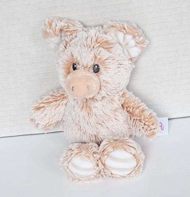 Aurora Ebba Cuddler Peppy Pig Rattle Plush Toy Frosted Orange 2019 7''