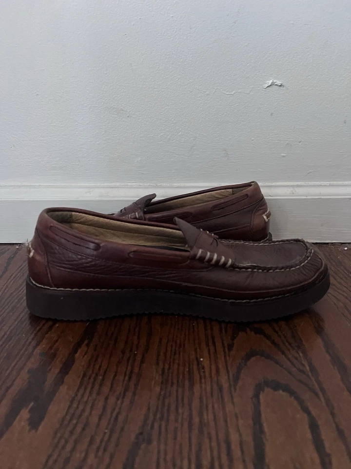 Ll Bean Men’s Loafers 10 D Vibram Sole - Image 4 of 4