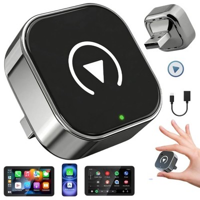 2in1 Wireless CarPlay Adapter Android Auto Dongle 5GHz USB Typ-C Smart Box