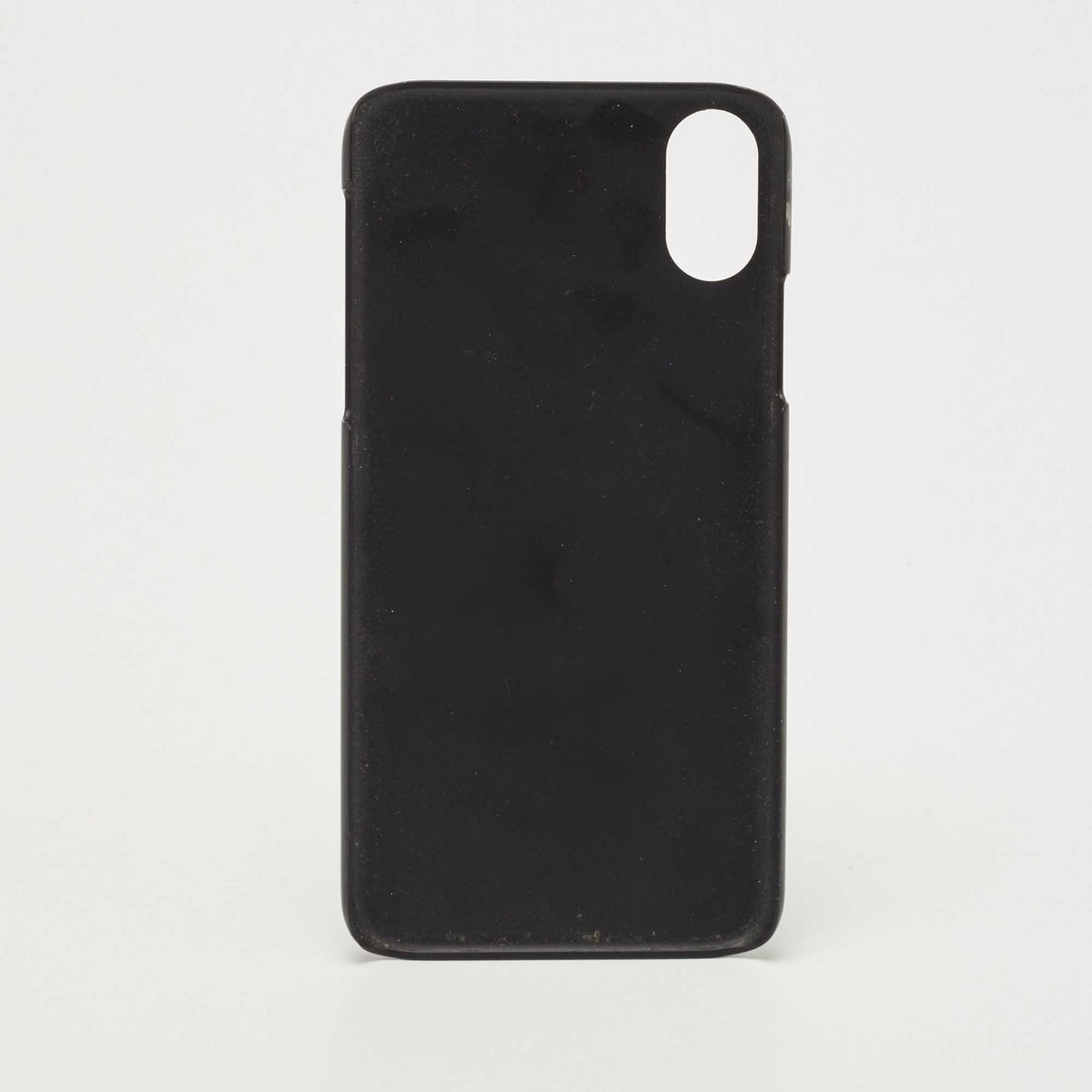 MONTBLANC - モンブラン　iphone x xs ケース Montblanc Black Sartorial Hard Shell Leather Phone Case
