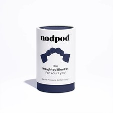 Nodpod Weighted Sleep Mask Midnight Eye Pillow for Stress Relief Sleep
