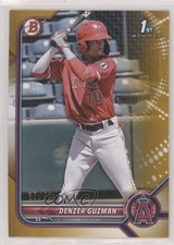 2022 Bowman Prospects Gold Border 37/50 Denzer Guzman #BP-138 0fz3
