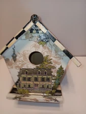 FITS WITH MACKENZIE CHILD'S AURORA BIRDHOUSE , HAND MADE BY ME