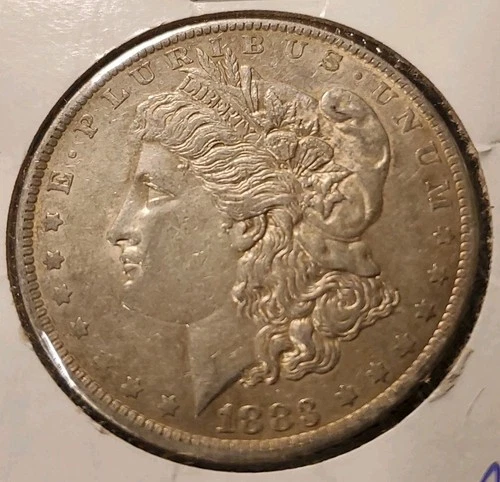 1883 O Morgan Silver Dollar. Guaranteed Authentic Nice Coin.  AU MS