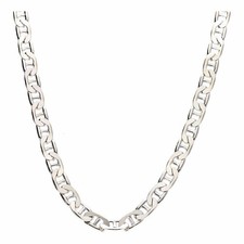 Massive Halskette Collier aus echt Silber 925 Sterlingsilber