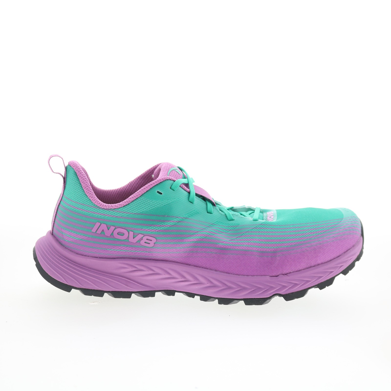 Inov-8 TrailFly Speed 001151-AQPL Womens Purple Wide Athletic Hiking Shoes 9.5
