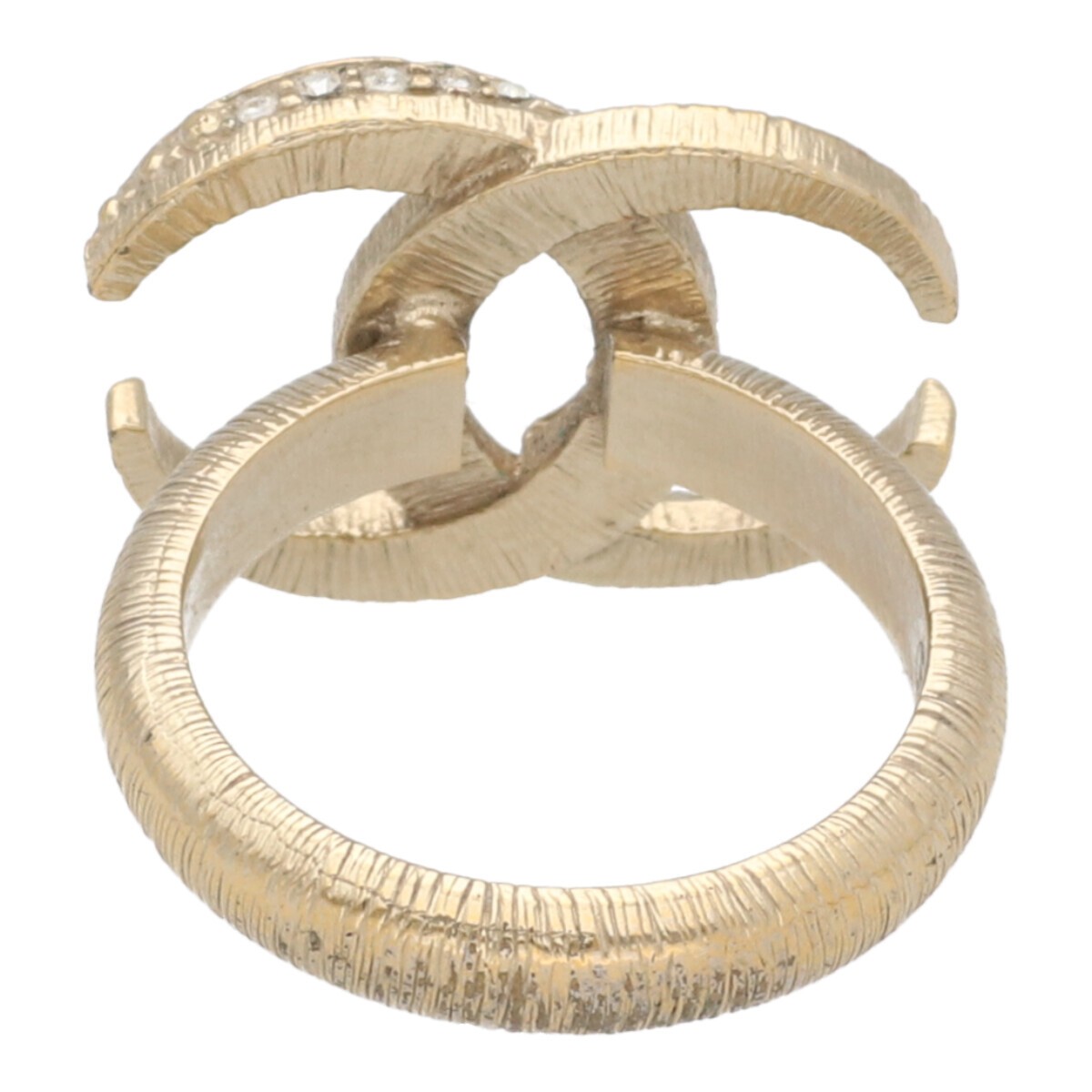 CHANEL   Coco Mark Ring Ring Coco Mark Rhinestone… - image 4