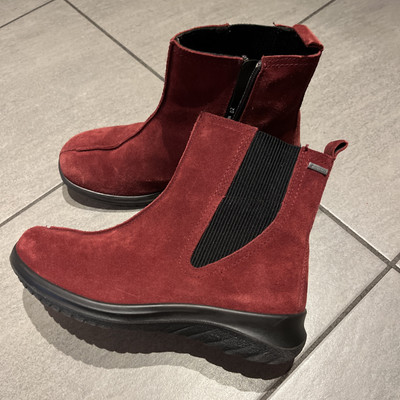LEGERO Gore-Tex Velours-Leder Stiefeletten Größe 36, tolle Farbe