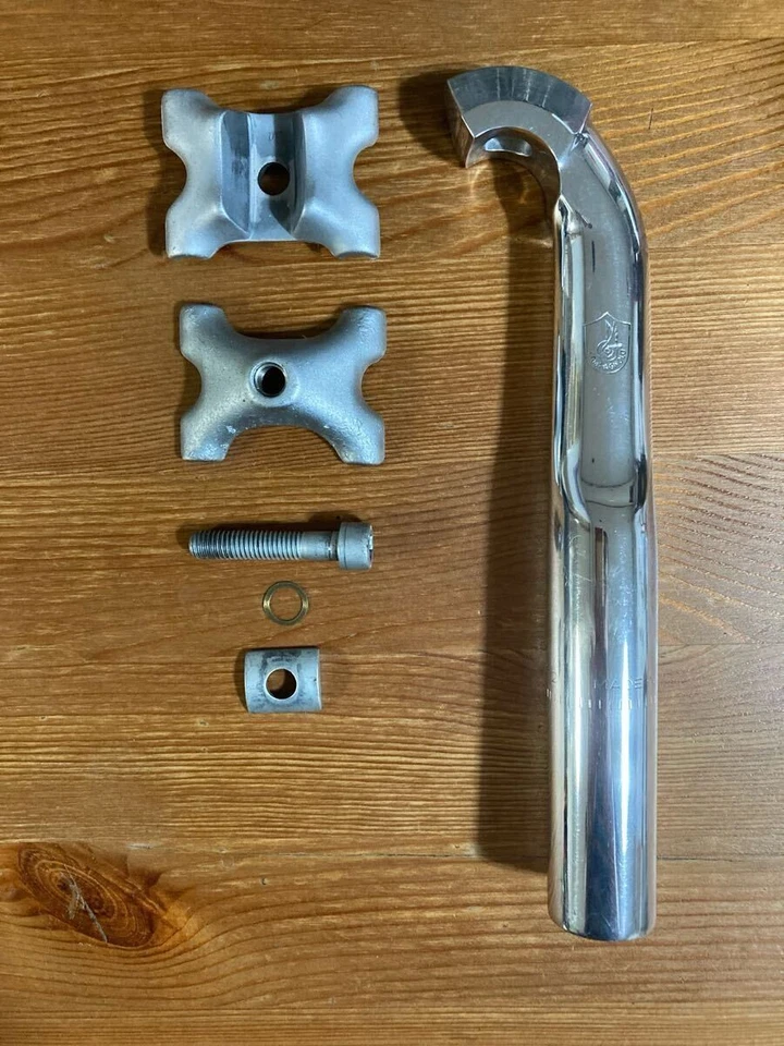 Rare Campagnolo Corsa Record C Aero Seat Post Pillar 27.2 Mm Top Grade - Image 3 of 4