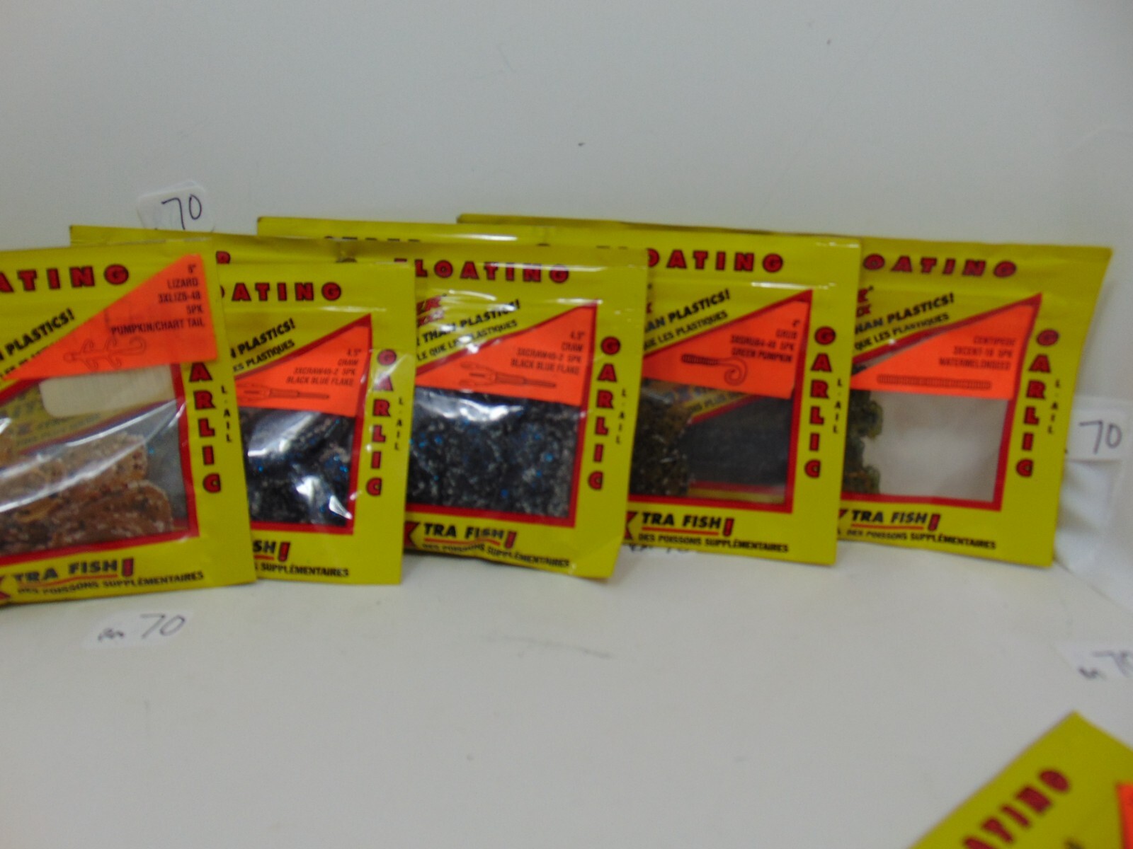 Strike King,  Fishing Soft Baits  Lot ,   SALT FLOATING BAITS LOT OF 11 PACKS - Image 2