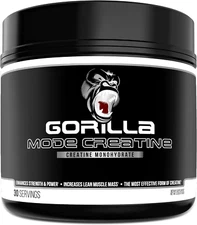 Gorilla Mode Creatine – Creatine Monohydrate Micronized Powder/Improved Muscl...