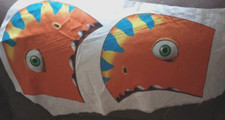 dinosaur train hood fun fabric 18 x 9 inch
