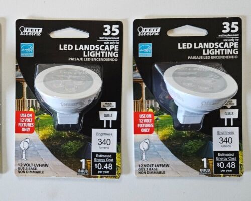 Feit Electric Landscape LED EQ MR16 Bright White G5.3 Base LED Light Bulb 2 Pack - Picture 2 of 2