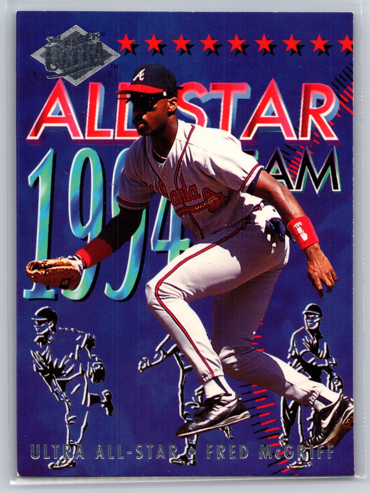 1994 Ultra #12 Fred McGriff Ultra All-Star Team 10a