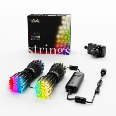 EU PLUG - Twinkly Strings Gen 2 SPECIAL EDITION 250 LED Weihnachts Lichterkette