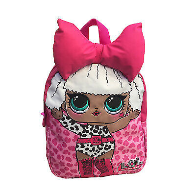 Lol surprise zaino 2d per asilo da passeggio Bambina CON FIOCCO MORBIDO |  eBay