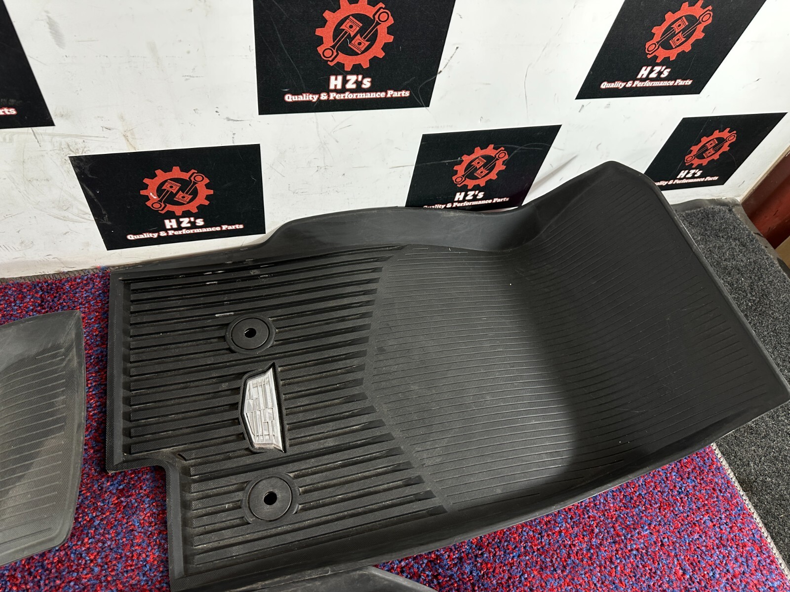 CADILLAC CT5 AWD 2.0L TURBO 2024 OEM BLACK RUBBER WEATHER FLOOR MAT