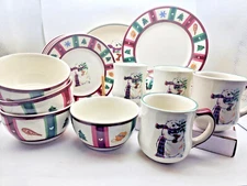 Your Choice: Pfaltzgraff Snow Bear dinner, salad,  bowls, mugs, oval platter