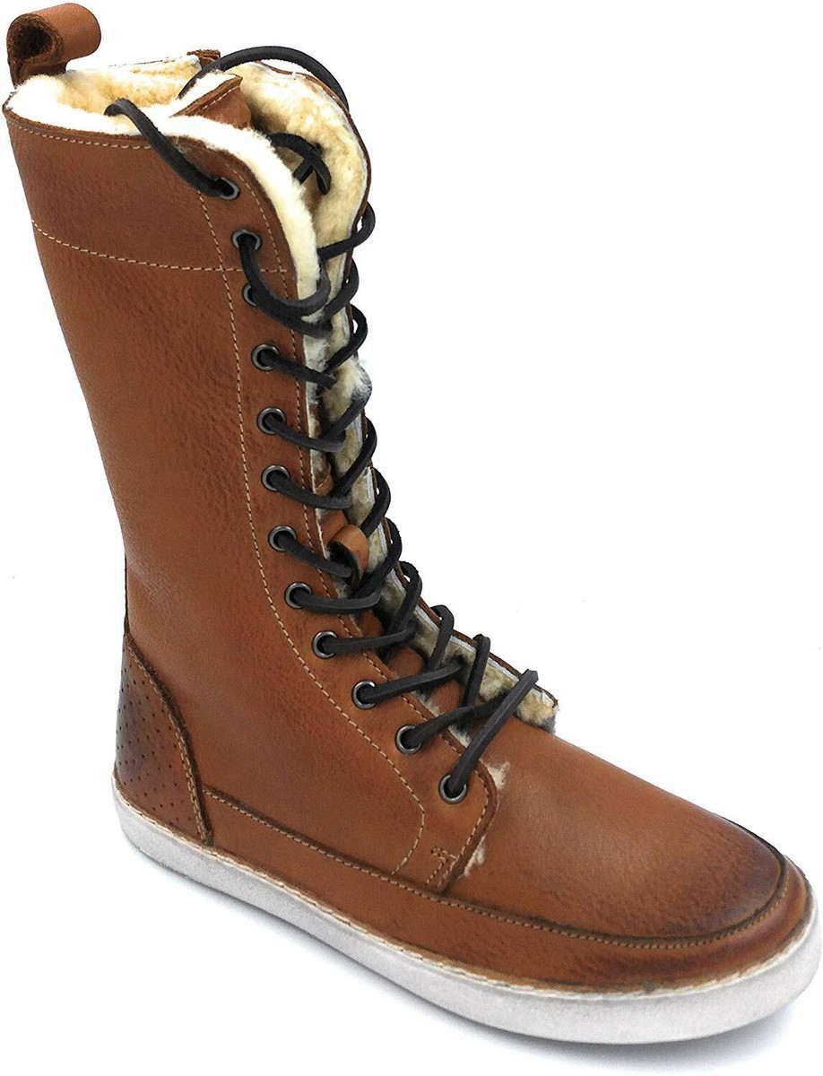 Blackstone Women's Winter Leather Shearling Boots EW76