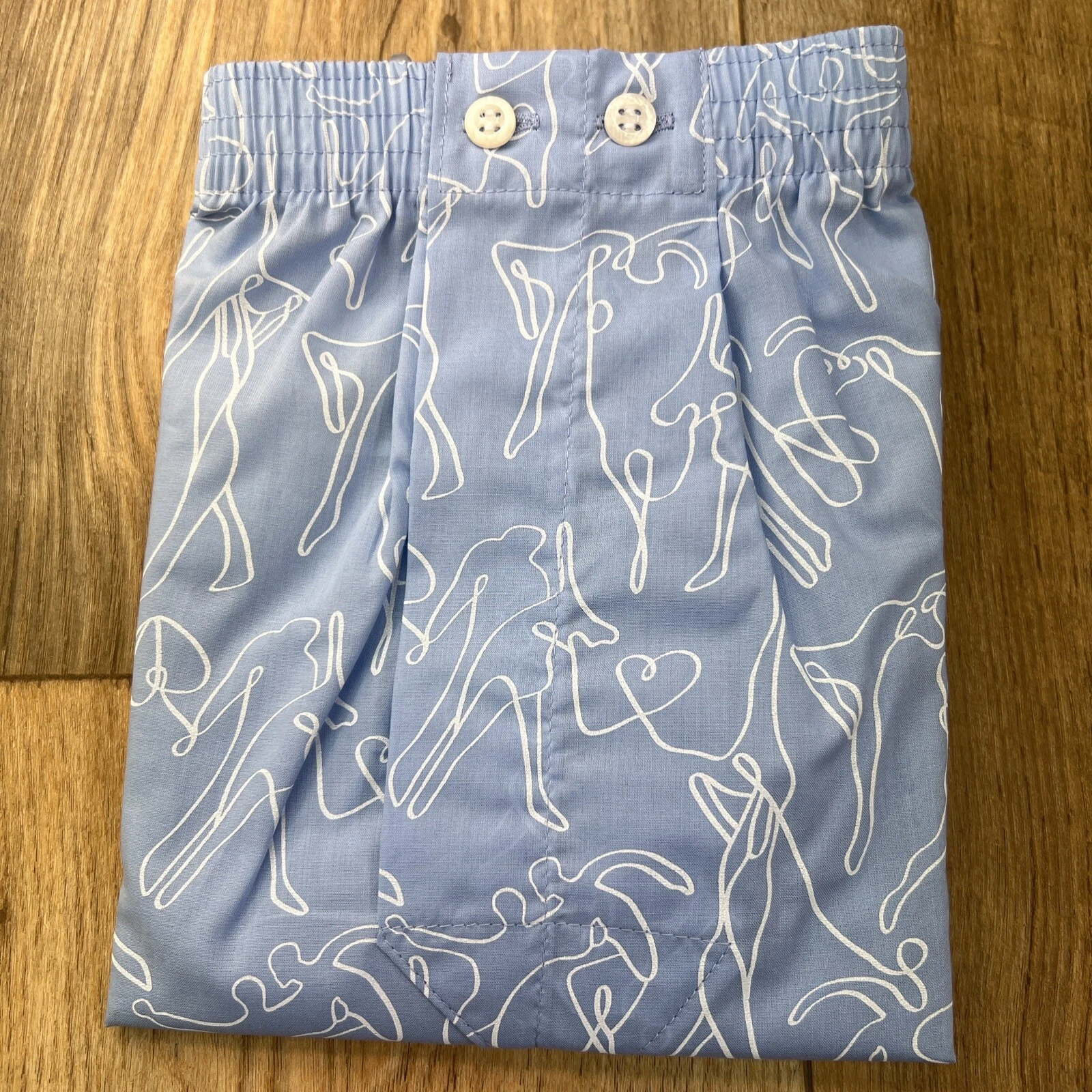 Mens Derek Rose Pure Cotton Classic Boxer Shorts Medium