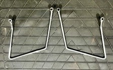 Rahmen Träger Halter Chrom Heck Rechts und Links OEM Yamaha XVS 650 Drag Star