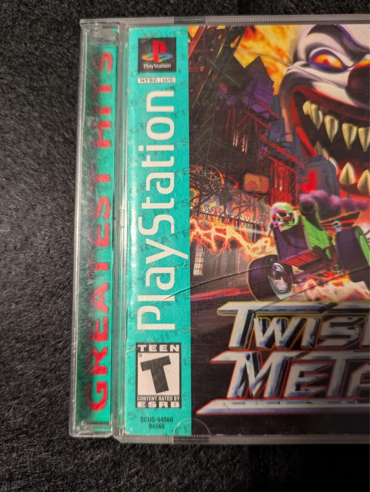 Twisted Metal 4 - Greatest Hits (PS1) *Tested* CIB - Image 3 of 4