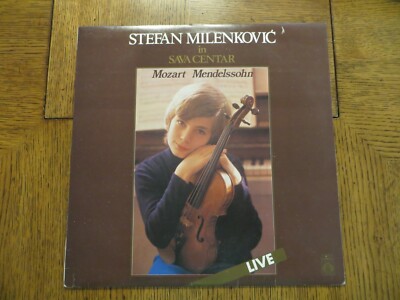 Stefan Milenković, Mozart, Mendelssohn   Live In Sava Centar - 1986 LP EX/EX!!!