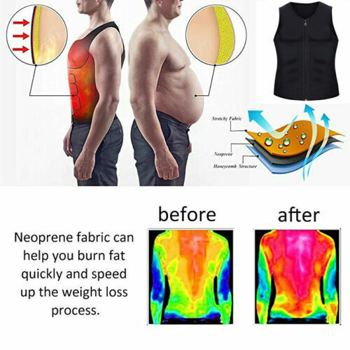 Corsé Adelgazante Para Hombre, Faja Abdominal De Neopreno - Foto 5