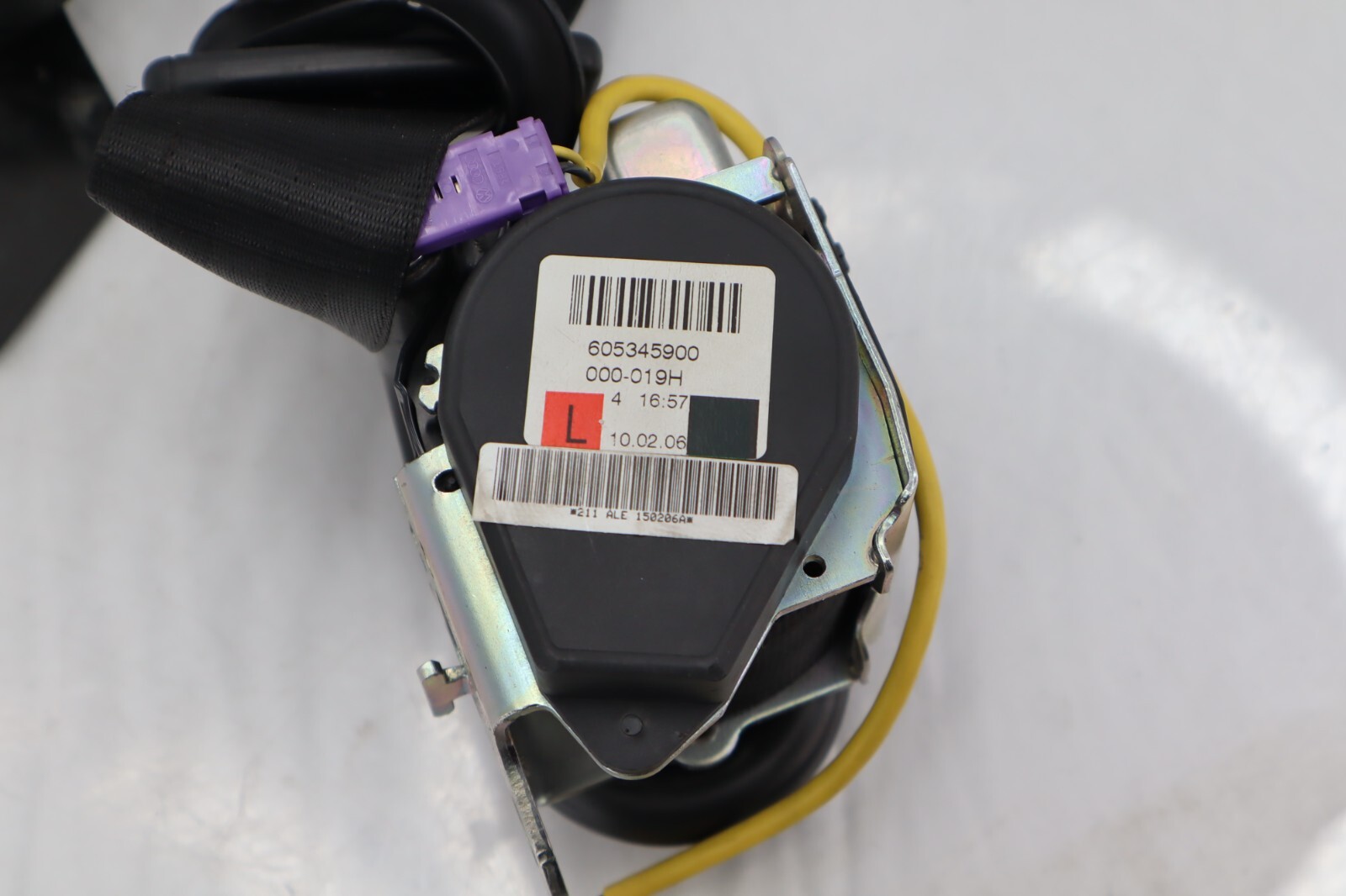 ✅ 2006-2012 BENTLEY CONTINENTAL OEM LEFT REAR SEAT BELT RETRACTOR 3W5857805