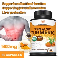 Turmeric 1,400 Mg Per Serving Supports Joint Inflammatio