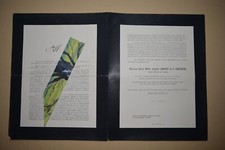 Faire-part décès,Longuet de la Giraudière,Château de la Giraudière, Villeny 1949