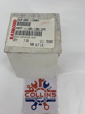 Raymond Forklift 1-105-130/100 Contactor Assembly 200A 24VDC CT200A24D1M USED
