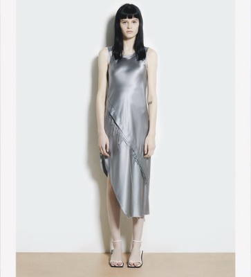 helmut lang silk dress