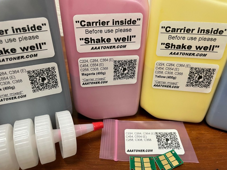 Cartuccia Toner Fotocopiatrice UNICO Compatibile TN324 TN512 TN513 TN515 Per Konica Minolta Bizhub Toner C308 368 C454 554 Colore Toner - Foto 14