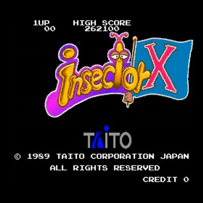 PCB Arcade Taito Insector X – JAMMA, Original, état Fonctionnel (petits Glitchs)