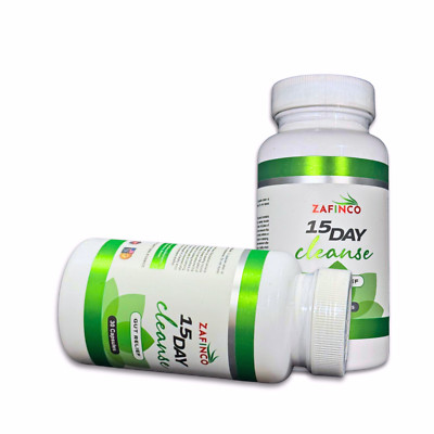 15 Day Detox & Cleanse - Gut and Colon Support Formula for Men/Women -30 Caps 