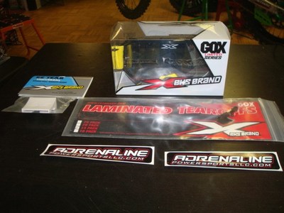 EKS X Brand Volcano Yellow Black Includes Lamanated Tearof & Tearoff Ramp Garage