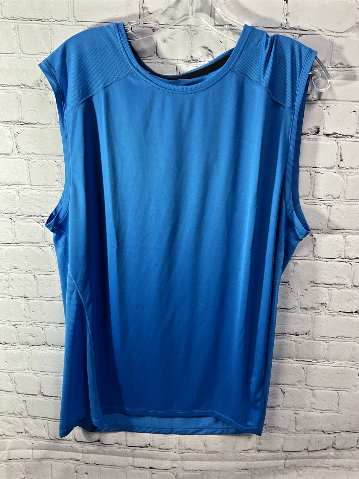 Brooks Mens Stealth Sleeveless Running Tank Shirt Size Large Blue New With Tags