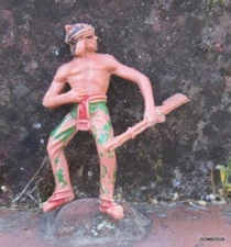 JECSAN FAR WEST / INDIAN RIDER FIGURE WITH RIFLE NO REAMSA COMANSI