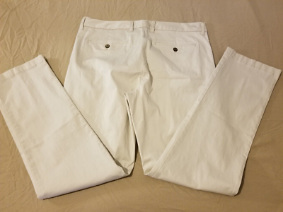 Tommy Bahama Khaki Dress Pants 36x32 Cotton Chino Slack Trouser