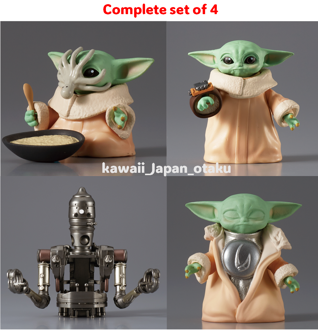 Star Wars Grogu Collection Mascot 2 Capsule ToyComplete set of 4