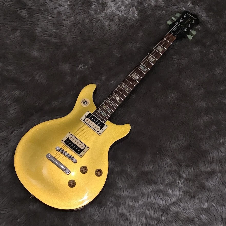 Epiphone TAK Matsumoto DC Standard Gold Top Real photo USED