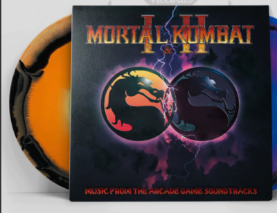 モータルコンバット 1 & 2 オリジナル サウンドトラック LP レコード Mortal Kombat 1 & 2 | At The Movies – At The Movies Shop