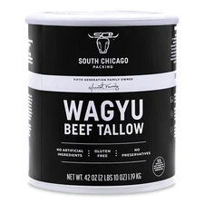 South Chicago Packing Wagyu Beef Tallow,42 Ounces,Paleo-friendly,Keto-friendly