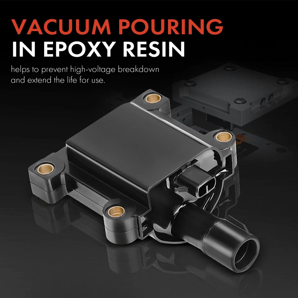 1x Novo Pacote de Bobina de Ignição para Toyota Previa 1991-1997 L4 2.4L DOHC 9091902200 - Imagem 3 de 4