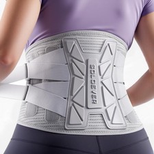 -Back Brace for Lower Back Pain Ultra Breathable  Stronger  Back Brace wit...