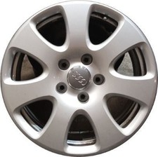 18 Audi Q7 Wheel Rim Factory Oem 58802 2007-2013 Silver