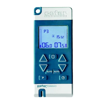 Cefar Profi Elektrostimulator BASIC 3 in 1 TENS EMS 2 Kanal Blau/Grau - Bild 1 von 4