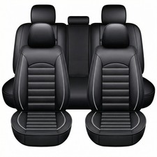 Heavy Duty Seat Covers Full Set For Nissan Kicks 2018-2026 Pet Friendly Durable