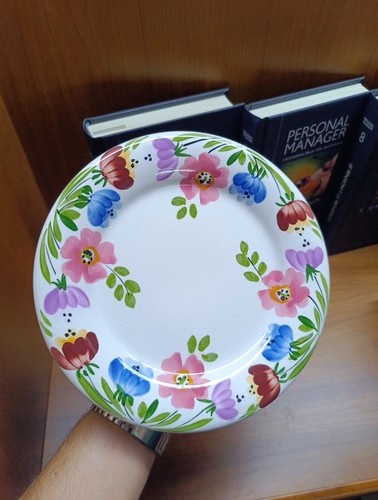 Piattino DessertRICHARD GINORI MONDOVI' Primavera Dipinta A Mano Paola Giò Ponti - Foto 2 di 5